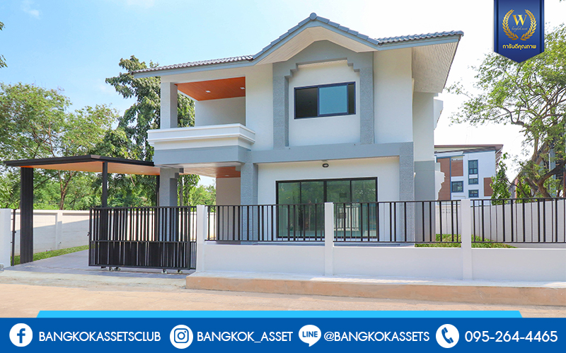 บ้านมือสองตกแต่งใหม่ ม.เบลเลอวิว บรมราชชนนี-กาญจนาฯ หลังใหญ่สุดคุ้ม! เนื้อที่ 71 ตร.ว. ฟังก์ชั่น 4 ห้องนอน 3 ห้องน้ำ บ้านโปร่งกว้าง อยู่สบาย พร้อมวัสดุเกรดคุณภาพพรีเมี่ยม บนทำเลเปี่ยมศักยภาพ ติดถนนบรมราชชนนี และทางคู่ขนานลอยฟ้า ใกล้ ม.มหิดล , จุดขึ้นทางด่วนศรีรัช